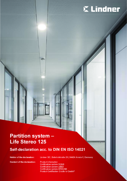 Lindner Life Stereo 125 - Self-declaration