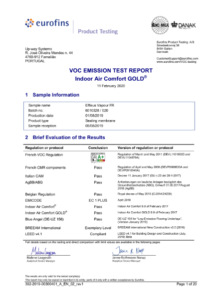 Effisus Vapour FR IAC Gold 