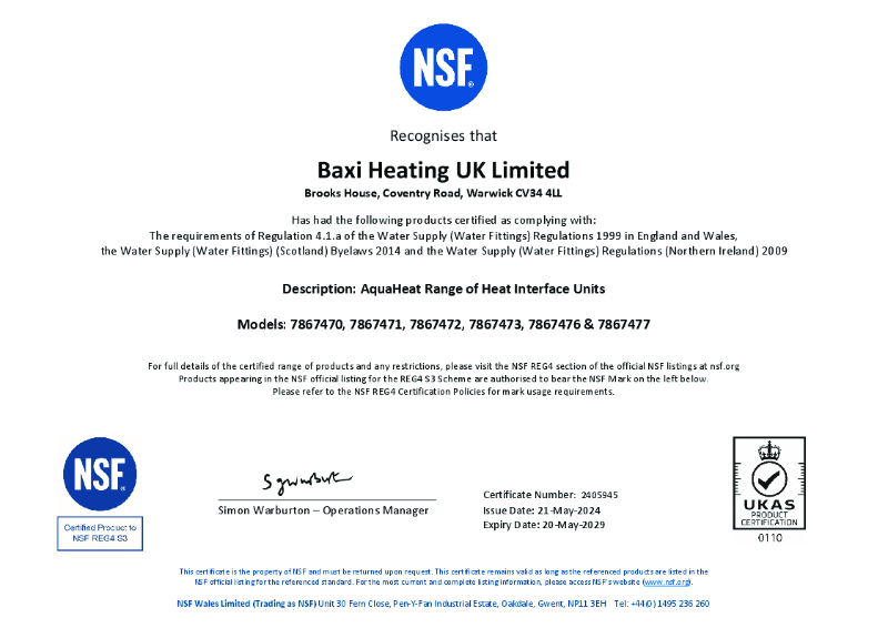 UK Water Regulation 4