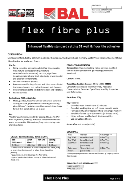 BAL Flex Fibre Plus