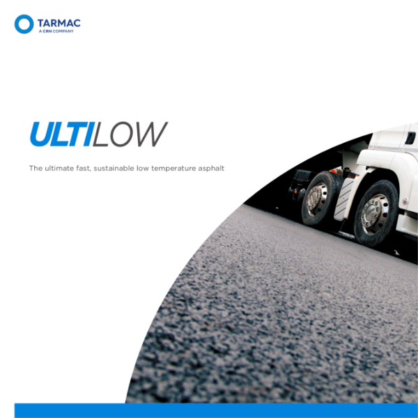 Sustainable asphalt - low temperature asphalt - Tarmac Ultilow