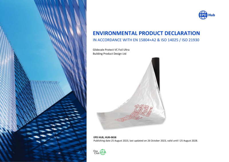 Protect VC Foil Ultra EPD Certificate