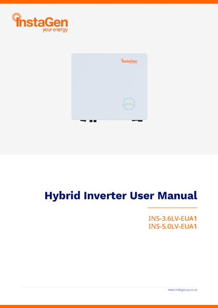 Hybrid Inverter User Manual