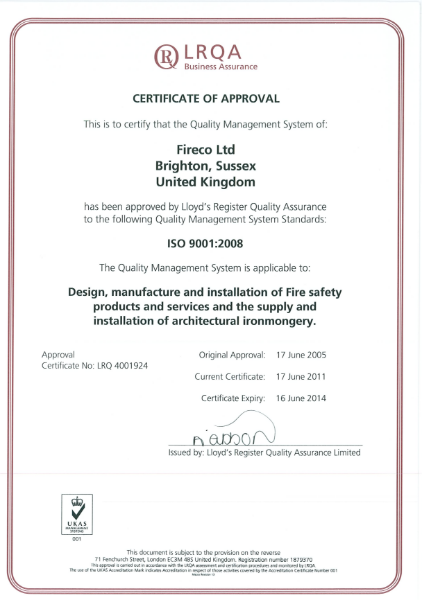 BS EN ISO 9001