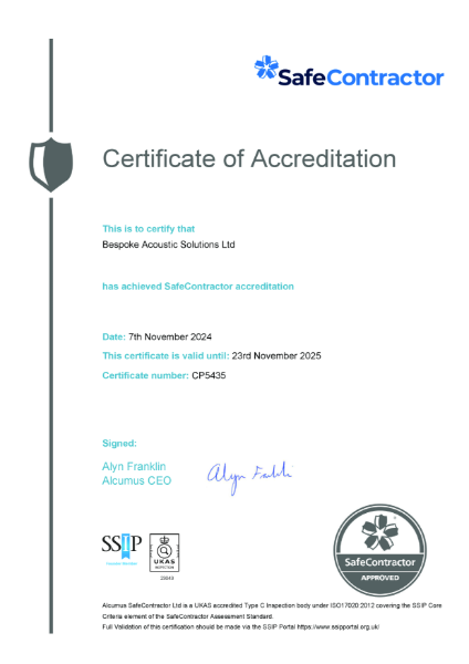 Safecontractor Accreditation