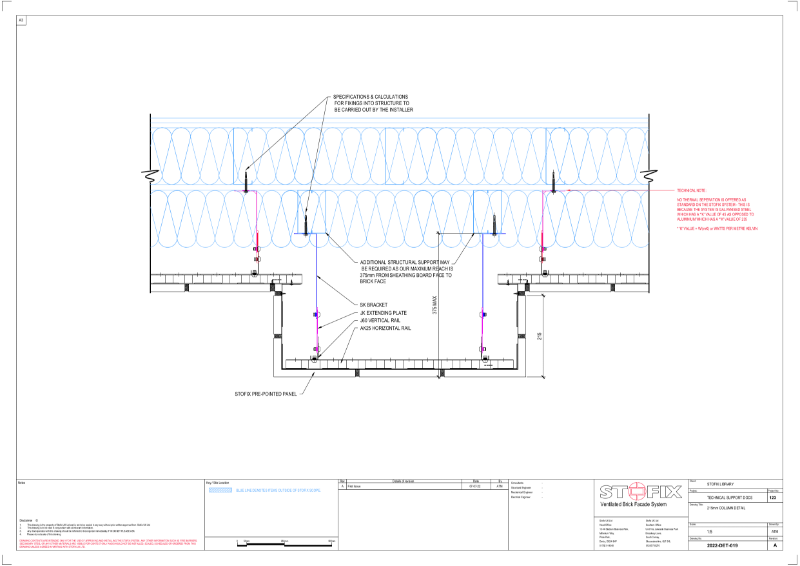 2022-DET-019-A 215 COLUMN DETAIL