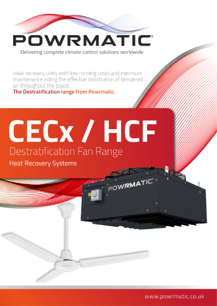 HCF Low Velocity Sweep Fan