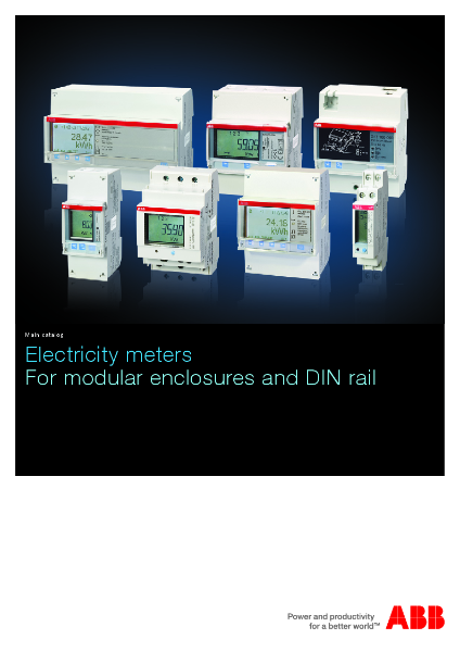 Din Rail Meters
