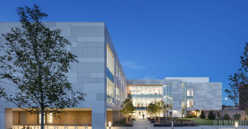 Centre for Science and Innovation featuring EQUITONE facade material