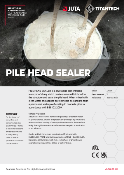 JUTA PHS - Pile Head Sealer