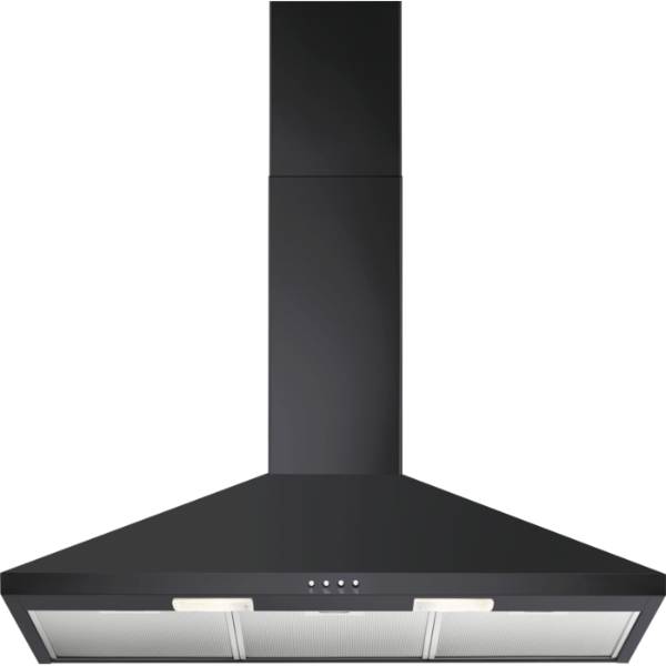 ELECTROLUX 90CM CHIMNEY HOOD, POWDER BLACK