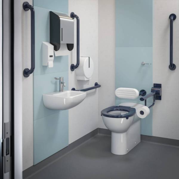 Contour 21+ 70cm Projection Back-to-Wall Rimless Toilet - Toilet
