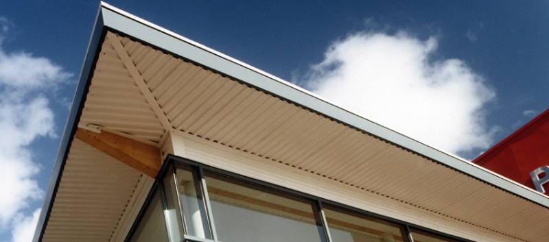 Soffit Trapezoidal Profile & Flat Panel Systems - APL  22/50 & Slimwall™  - Soffit Profiles and Panel System