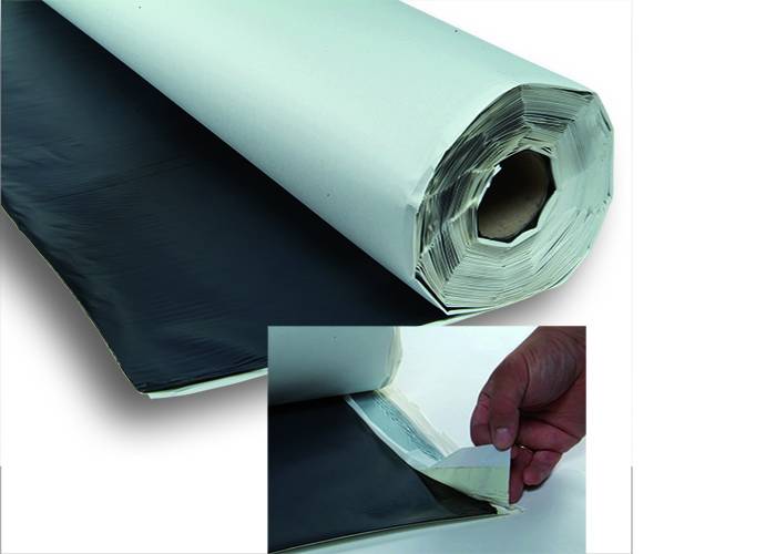 Bitumen-based membranes, sheets and fabrics