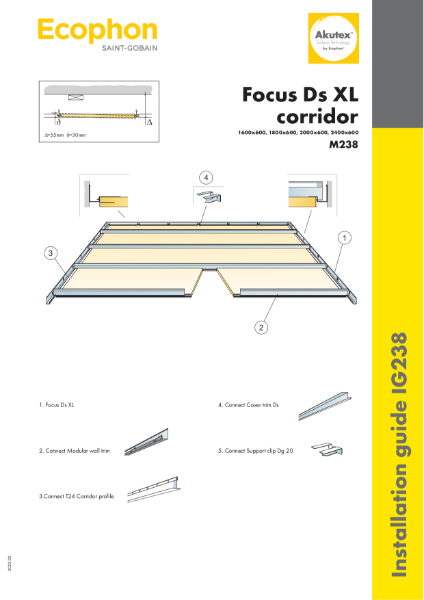 M238 Focus Ds XL Corridors Install Guide