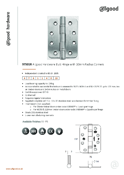 97501R-Datasheet Iss05