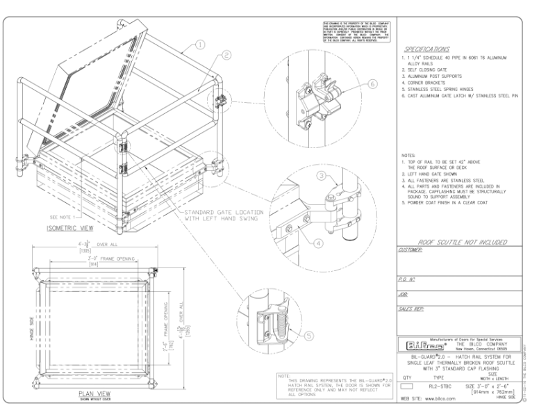 SUBMITTAL DRAWINGS FOR RL2-STBC