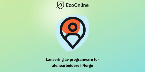 EcoOnline utvider StaySafe-løsningen for å beskytte alenearbeidere i hele Norden
