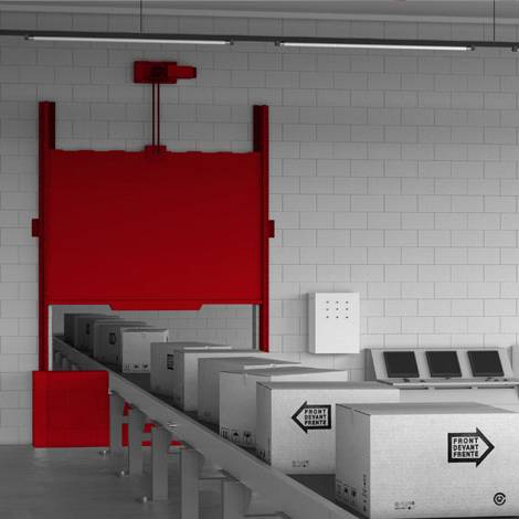 Stöbich System: GCC - Conveyor Fire Protection System