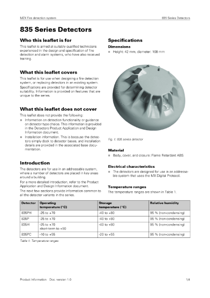 835P Datasheet