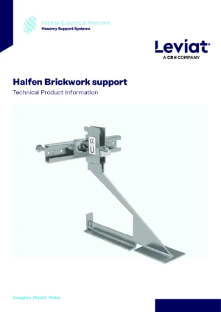Tekninen tuoteinformaatio - HALFEN Brickwork Support Systems