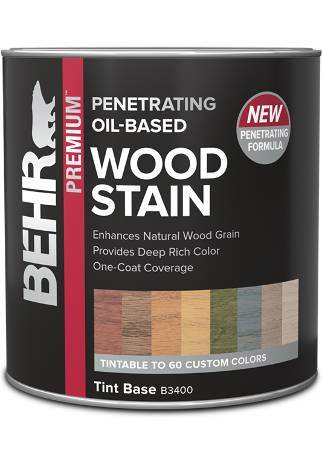 BEHR PREMIUM® Penetrating Oil-Based Wood Stain