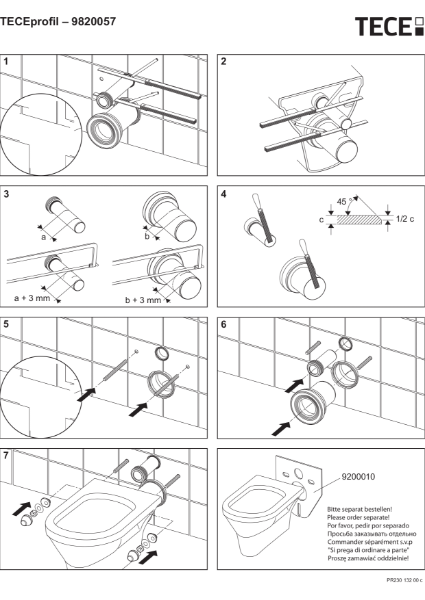 Pan Mounting Instructions