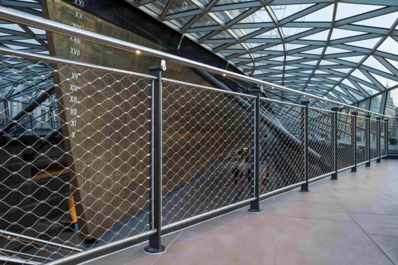 Webnet Wire Mesh Frames for Balustrade Infill