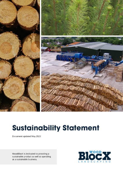 WoodBlocX Sustainability Statement