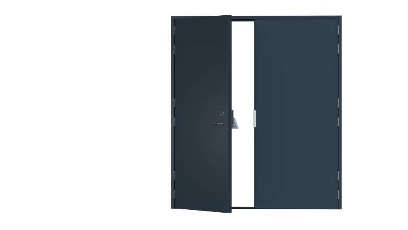 M2M4 Double Certified Steel Security External Fire Door