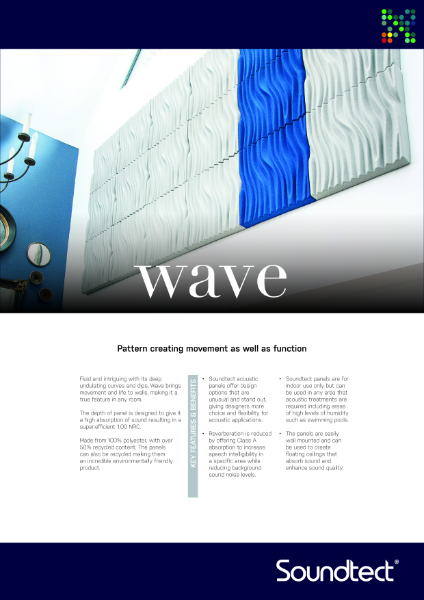 Wave Specification sheet