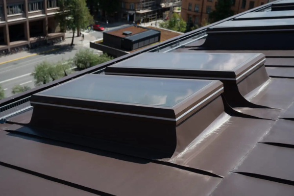 Takfönster med Aluminiumprofil