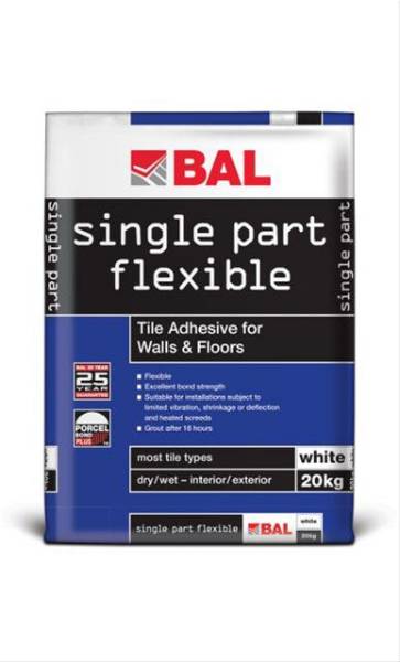 Single Part Flexible - Tile adhesive
