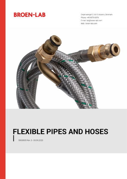 BROEN-LAB FLEXIBLE PIPES AND HOSES