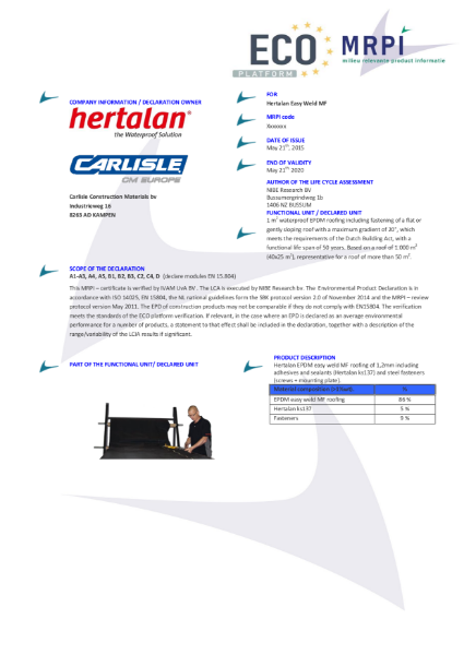 Hertalan Easy Weld EPD