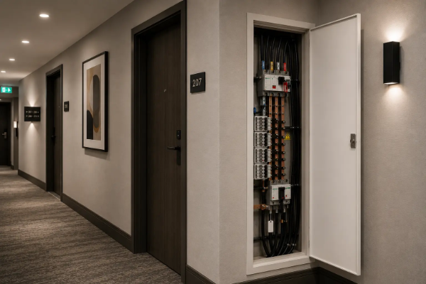Fire-Rated Metal Riser Door – Shaft Wall – R51 Range - Riser Door
