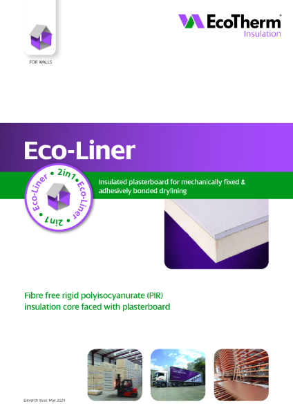 Eco-Liner Insulated Plasterboard - 10/24