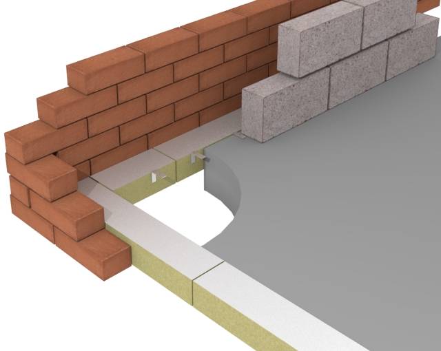 Fire Stop Slab - Smoke and Cavity barrier for masonry