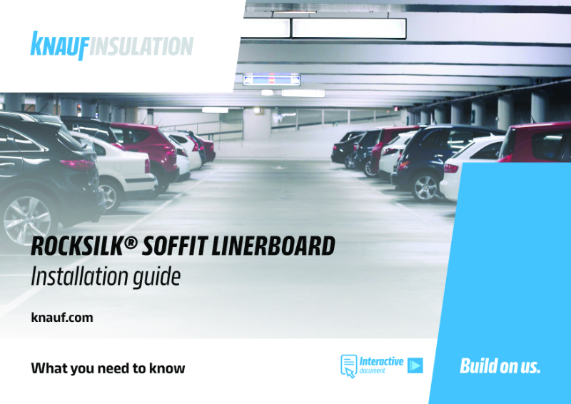 Rocksilk® Soffit Linerboard Installation Guide