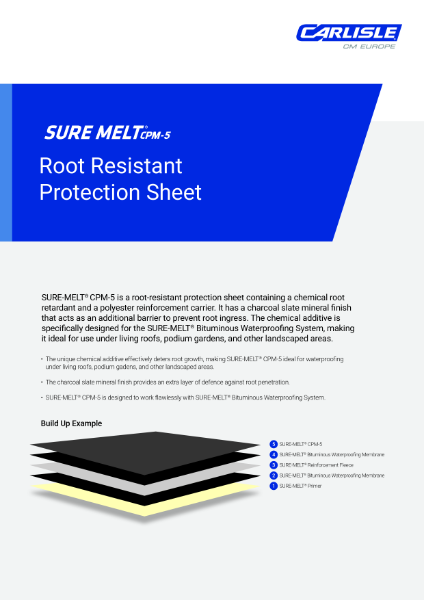 SURE-MELT® - Root Resistant Protection Sheet