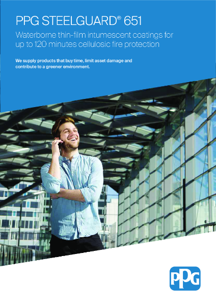 PPG STEELGUARD 651 brochure