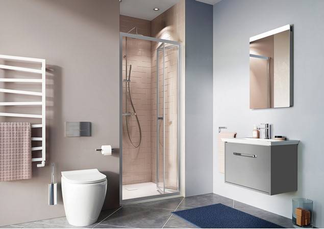 Clear 6 Bi-Fold Door - Shower Door