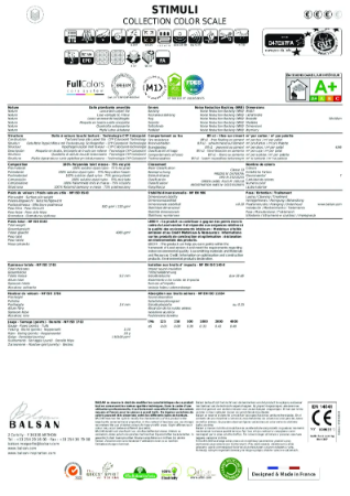 Technical Specifications Carpet Stimuli