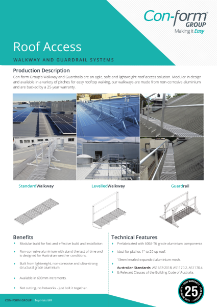 Walkway Product Data Sheet