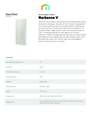 Datasheet Narbonne V