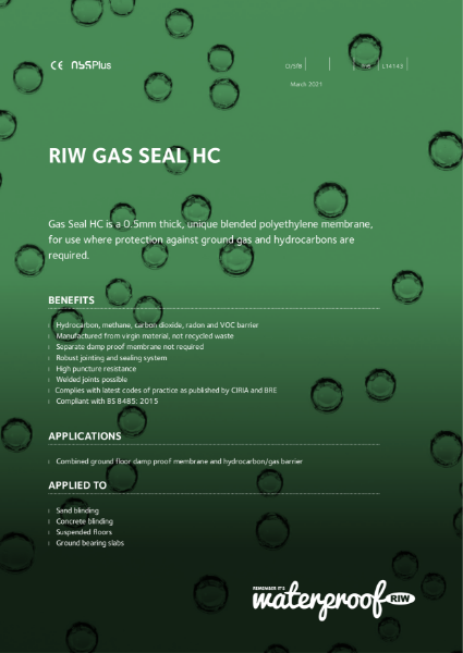 RIW Gas Seal HC