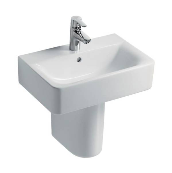 Concept Cube 55 cm Washbasin - Short Projection