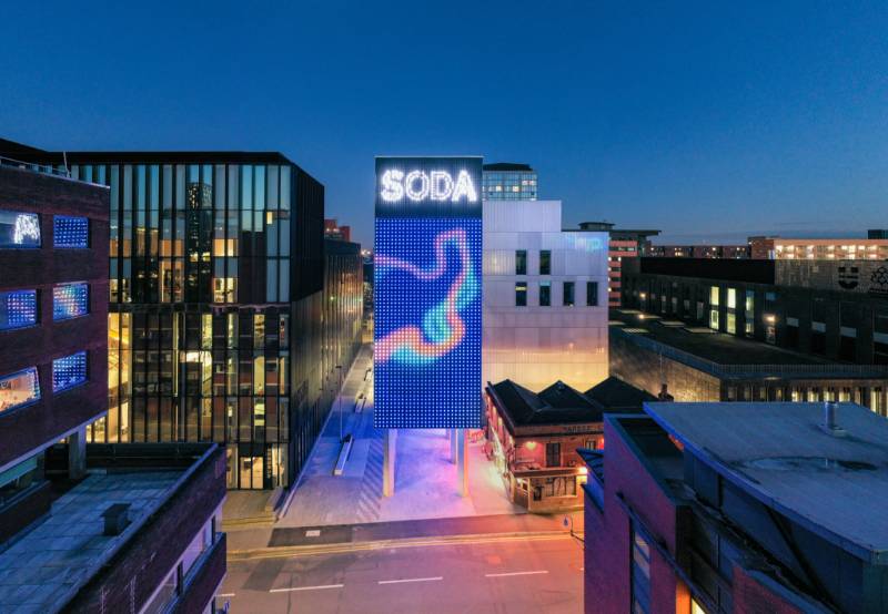 School of Digital Arts, Manchester - Architectural façade