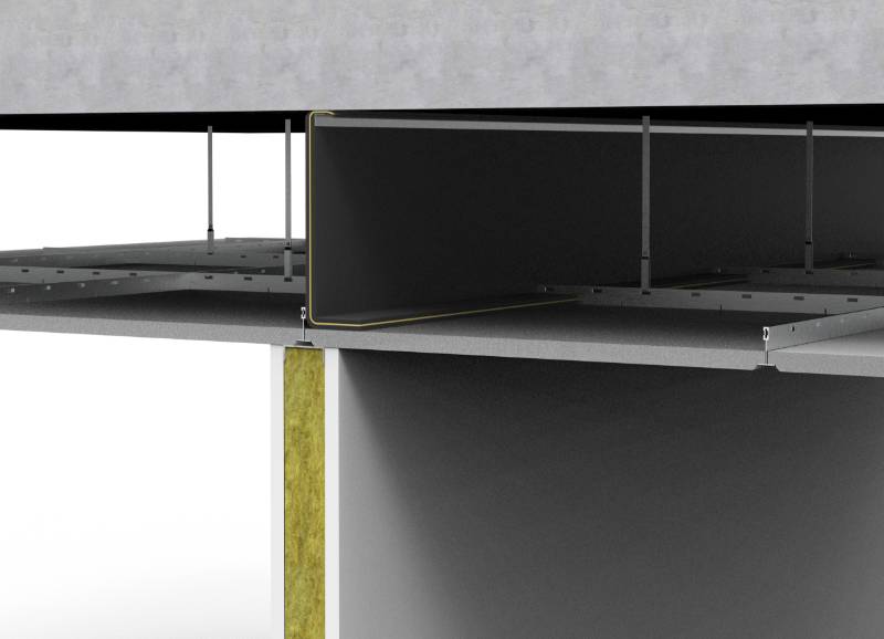 Siderise FLX Flexible Acoustic Barriers for Ceilings  - Flexible Composite Quilts