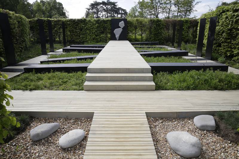 Accoya deck selected for Chaumont-sur-Loire International Garden Festival